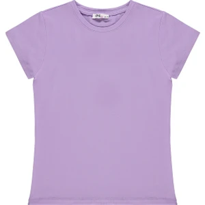 Civil Girls Basic 10-13 Yaş Tişört - Lila