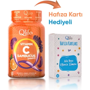 Vitamin C Sambucus Gummies 60 Çiğnenebilir Tablet