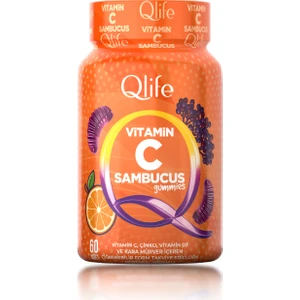 Vitamin C Sambucus Gummies 60 Çiğnenebilir Tablet