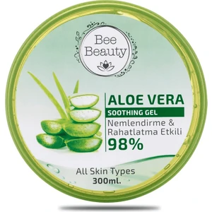 Aloe Vera İçeren Bee Beauty 300 ml Ferahlatıcı Jel Tüm Cilt Tiplerine Uygun Rahatlatıcı