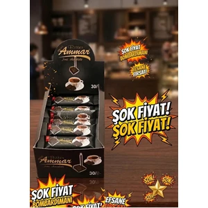 Kahve Yanı Bitter Çikolata 30X7GR