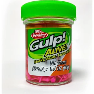 Gulp Alive Fish Fry PINK 2CM