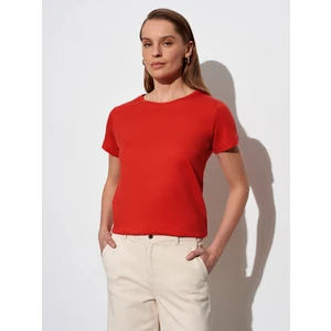 32852 Basic T-Shirt-Kırmızı