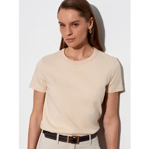 32779 Bisiklet Yaka T-Shirt-Taş