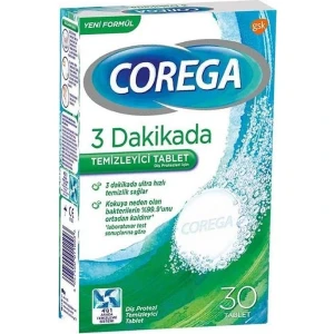 3 Dakikada Protez Temizleyici Tablet 30'lu