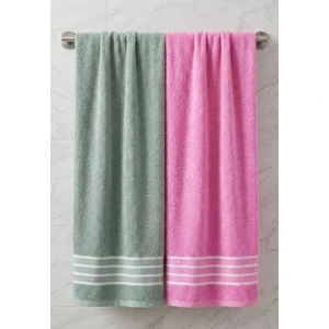 Asev Tekstil 2lı 70X140 Banyo Havlusu