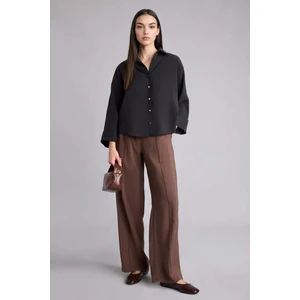 Wide Leg Yüksek Bel Modal Pantolon E8235AX26SM