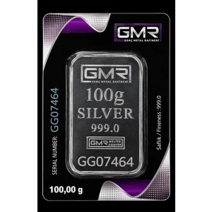 100 Gram Külçe Gümüş