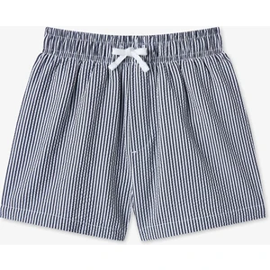 Erkek Çocuk Navy Tissue Çizgili Şort