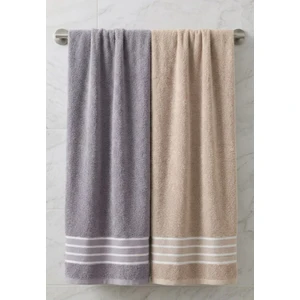Asev Tekstil 2lı 70X140 Banyo Havlusu