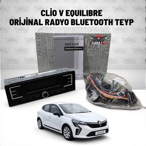 Clio V Equilibre Orijinal Teyp USB Bluetooth Mp3 Çalar 7717300537