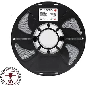 Elas Gümüş Gri Pla Pro Filament 1.75MM 1kg