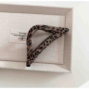 Leopar Desenli Mandal Toka