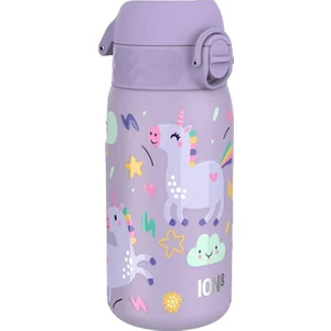 - Paslanmaz Çelik Çocuk Suluk - Mor Unicorn - 400 ml - Sızdırmaz