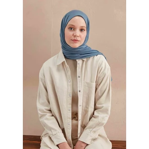 Fresh Scarfs İndigo Penye Şal