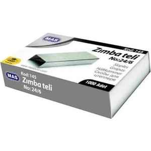 Mas 24/6 Zımba Teli Beyaz 1 Paket
