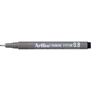 Artlıne 0.8 mm Siyah Çizim Kalemi Drawıng System 238