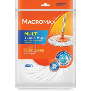 5 Adet Macromax Multi Yedek Mop (Faster Yedek)