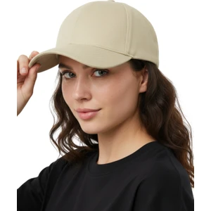 Moda Nokta Basic Şapka - Gri %100 Pamuk Gabardin Unisex Model