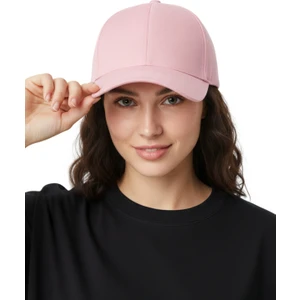 Moda Nokta Basic Şapka - Gri %100 Pamuk Gabardin Unisex Model