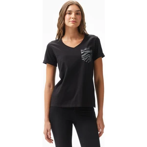 Liu Jo Kadın Siyah T-Shirt