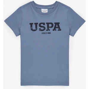U.s. Polo Assn. Erkek Çocuk Indigo Tişört Basic 50325607-VR028