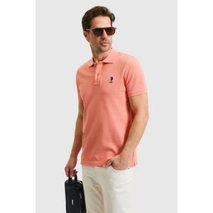 U.s. Polo Assn. Erkek Mercan Tişört Basic 50322304-VR204