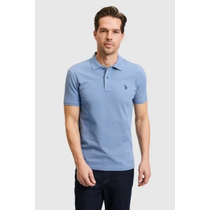 U.s. Polo Assn. Erkek Indigo Tişört Basic 50322347-VR028