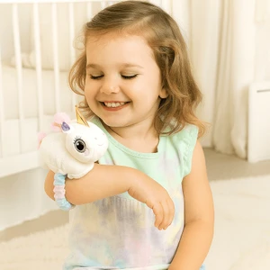 Mini Mini Peluş Bileklik Hayvancıklar - Unicorn