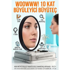9 cm 10X Büyüteçli Makyaj Aynası 717184