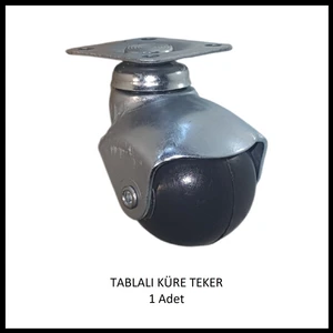 Tablalı Küre Teker, Ofis Koltuk, Dolap, Etejer, 360 Derece Döner