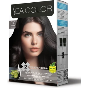 Sea Color Set Saç Boyası 1.0 Siyah