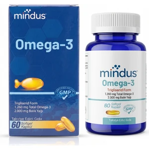 Omega-3 Balık Yağı 60 Softgel Kapsül