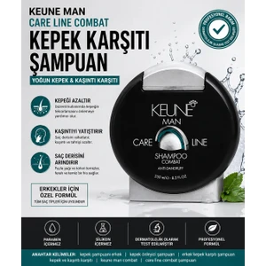 Man Care Line Combat Şampuan 250 ml