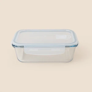 Kitchen Olea Cam Saklama Kabı - Şeffaf - 1040 ml