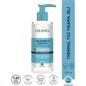 Celenes By Sweden Thermal Temızleme Jeli 250 ml Yağlı - Karma Ciltler İçin Arındırıcı Papatya Özlü
