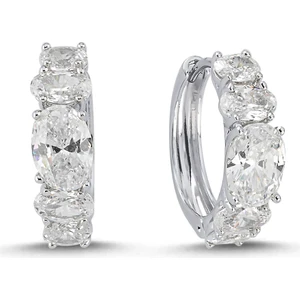 Merano Design Una Rhodium Küpe