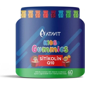 Kids Sitikolin Q10 Gummies 60 Aadet
