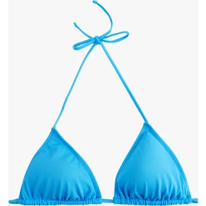Boyundan Bağlamalı Üçgen Bikini Üstü