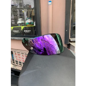 Vizör Dükkanı Scorpion Uyumlu Mor Vizör