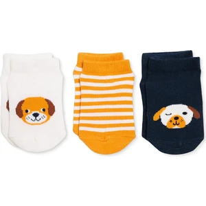 Hellobaby Erkek Bebek 3lü Bilek Çorap Hayvan Baskılı