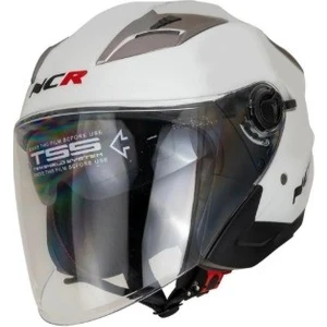 Ncr Kask Çenesiz 708 Ece 22/06 Belgeli- Parlak Beyaz