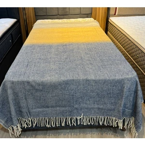 Kaşmir Yün Battaniye Ultra Soft Wool Blanket (Tek Kişilik)