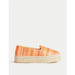 Marks & Spencer Hasır Detaylı Desenli Espadril