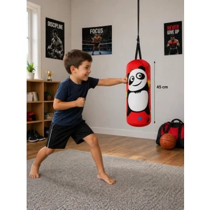 Toprak Sport Çocuk Boks Torbası Eldiven Hediye