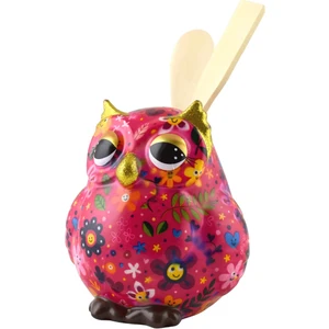 Olive Baykuş Kaşıklık Pembe