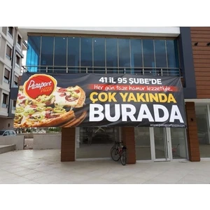 DRK PRINT Branda Afiş Vinil Baskı