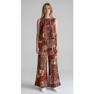 Nikitas Design Patchwork Desenli Viskoz Ikili Takım