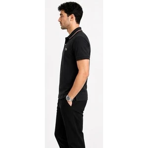 Polo Yaka Siyah Regular Fit
