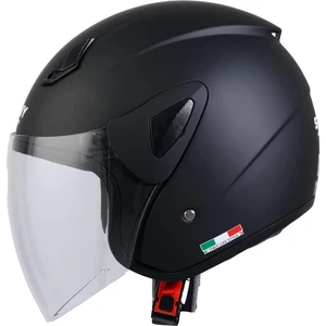 Sw 733 Matt Siyah Yarım Kask